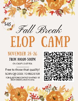 Fall Break Camp