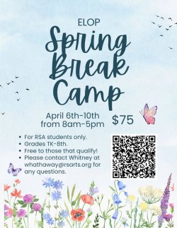 ELOP Spring Break Camp 4/6-10